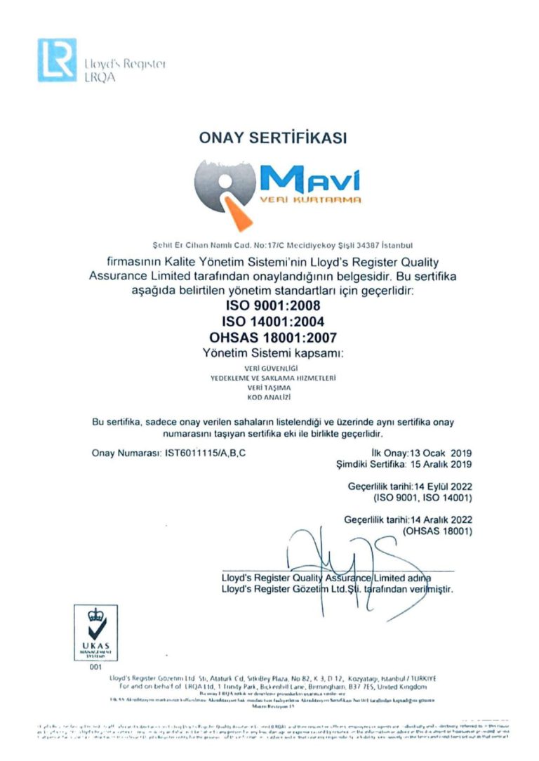 Mavidisk Sertifika 2